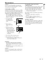 Preview for 23 page of Mitsubishi Electric XL5980LU User Manual