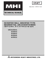 Mitsubishi Heavy Industries 25ZMX-S Technical Manual preview