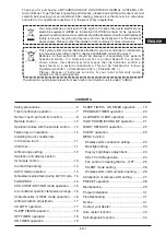 Preview for 3 page of Mitsubishi Heavy Industries DXK05Z7-W User Manual