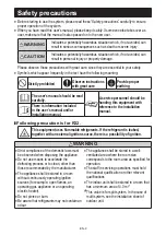 Preview for 4 page of Mitsubishi Heavy Industries DXK05Z7-W User Manual