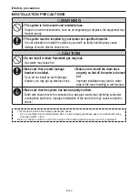 Preview for 5 page of Mitsubishi Heavy Industries DXK05Z7-W User Manual