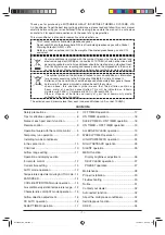 Preview for 3 page of Mitsubishi Heavy Industries DXK06ZSA-W User Manual