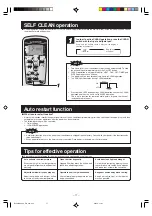 Preview for 18 page of Mitsubishi Heavy Industries DXK09Z5-S User Manual