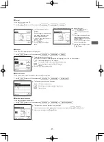 Preview for 39 page of Mitsubishi Heavy Industries eco touch RC-EXC3 Quick Reference