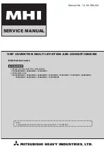 Preview for 1 page of Mitsubishi Heavy Industries FDC1000KXZXE1 Service Manual