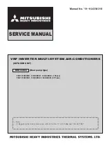 Preview for 1 page of Mitsubishi Heavy Industries FDC121KXZEN1 Service Manual