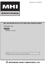 Mitsubishi Heavy Industries FDC224KXZPE1 Service Manual preview