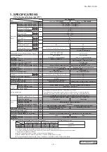 Preview for 7 page of Mitsubishi Heavy Industries FDE100VNP1VG Technical Manual