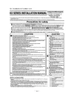 Preview for 191 page of Mitsubishi Heavy Industries FDE112KXE6A Service Manual