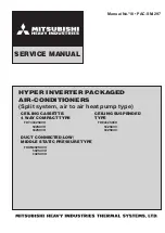 Mitsubishi Heavy Industries FDE40ZSXVH Service Manual preview