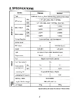 Preview for 6 page of Mitsubishi Heavy Industries MGE1801 Owner'S Manual