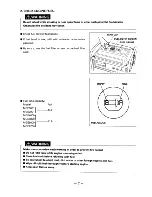 Preview for 11 page of Mitsubishi Heavy Industries MGE1801 Owner'S Manual