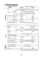 Preview for 40 page of Mitsubishi Heavy Industries MGE1801 Owner'S Manual