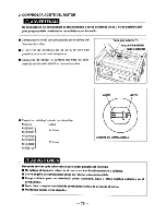 Preview for 73 page of Mitsubishi Heavy Industries MGE1801 Owner'S Manual