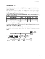 Preview for 3 page of Mitsubishi Heavy Industries SAF-DX1000E6 Technical Manual