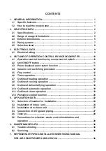 Preview for 2 page of Mitsubishi Heavy Industries SRC20HG-S Technical Manual