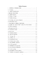 Preview for 2 page of Mitsubishi Heavy Industries SRC20MA-S Technical Manual