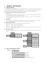 Preview for 3 page of Mitsubishi Heavy Industries SRC20ZGX-S Technical Manual