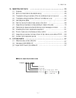 Preview for 5 page of Mitsubishi Heavy Industries SRC20ZMX-SA Technical Manual & Parts List