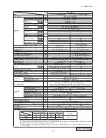 Preview for 8 page of Mitsubishi Heavy Industries SRC20ZMX-SA Technical Manual & Parts List