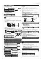 Preview for 3 page of Mitsubishi Heavy Industries SRC20ZS-W Installation Instructions Manual