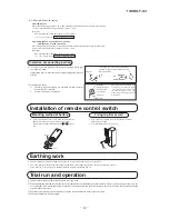 Preview for 33 page of Mitsubishi Heavy Industries SRK05CM Technical Manual & Parts List