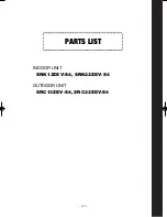 Preview for 126 page of Mitsubishi Heavy Industries SRK13ZEV-S4 Technical Manual & Parts List