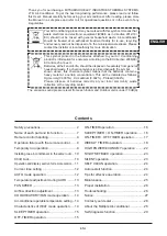 Preview for 3 page of Mitsubishi Heavy Industries SRR25Z6-W User Manual