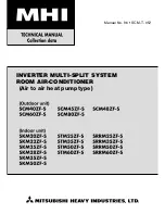 Mitsubishi Heavy Industries SRRM25ZF-S Technical Manual preview