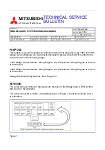 Mitsubishi 1985 Mirage Technical Service Bulletin preview