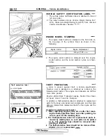 Preview for 14 page of Mitsubishi 1989 Galant Service Manual