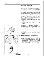 Preview for 44 page of Mitsubishi 1989 Galant Service Manual