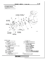 Preview for 85 page of Mitsubishi 1989 Galant Service Manual