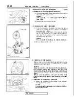 Preview for 94 page of Mitsubishi 1989 Galant Service Manual