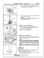 Preview for 95 page of Mitsubishi 1989 Galant Service Manual