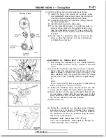 Preview for 101 page of Mitsubishi 1989 Galant Service Manual