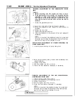 Preview for 112 page of Mitsubishi 1989 Galant Service Manual