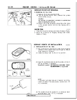 Preview for 122 page of Mitsubishi 1989 Galant Service Manual