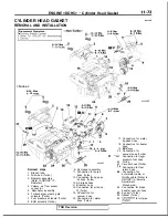 Preview for 123 page of Mitsubishi 1989 Galant Service Manual