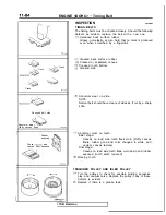 Preview for 134 page of Mitsubishi 1989 Galant Service Manual