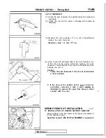 Preview for 135 page of Mitsubishi 1989 Galant Service Manual