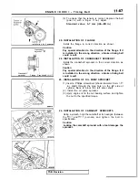 Preview for 137 page of Mitsubishi 1989 Galant Service Manual