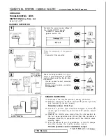 Preview for 202 page of Mitsubishi 1989 Galant Service Manual