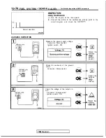 Preview for 212 page of Mitsubishi 1989 Galant Service Manual