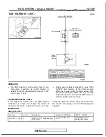 Preview for 243 page of Mitsubishi 1989 Galant Service Manual