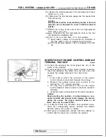 Preview for 247 page of Mitsubishi 1989 Galant Service Manual