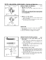 Preview for 256 page of Mitsubishi 1989 Galant Service Manual