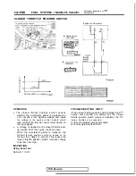 Preview for 302 page of Mitsubishi 1989 Galant Service Manual