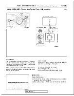 Preview for 429 page of Mitsubishi 1989 Galant Service Manual