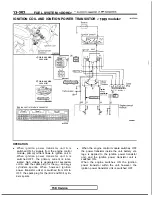 Preview for 444 page of Mitsubishi 1989 Galant Service Manual